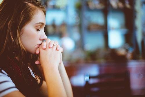 women calm